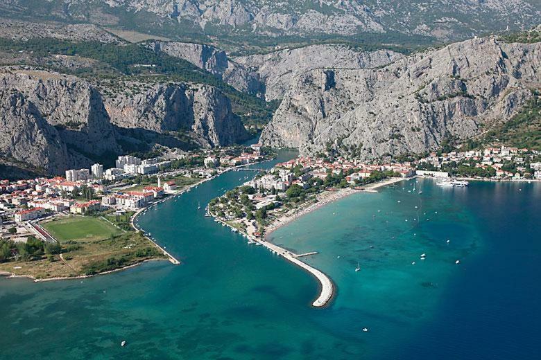 Apartman Horizont Lejlighed Omiš Eksteriør billede