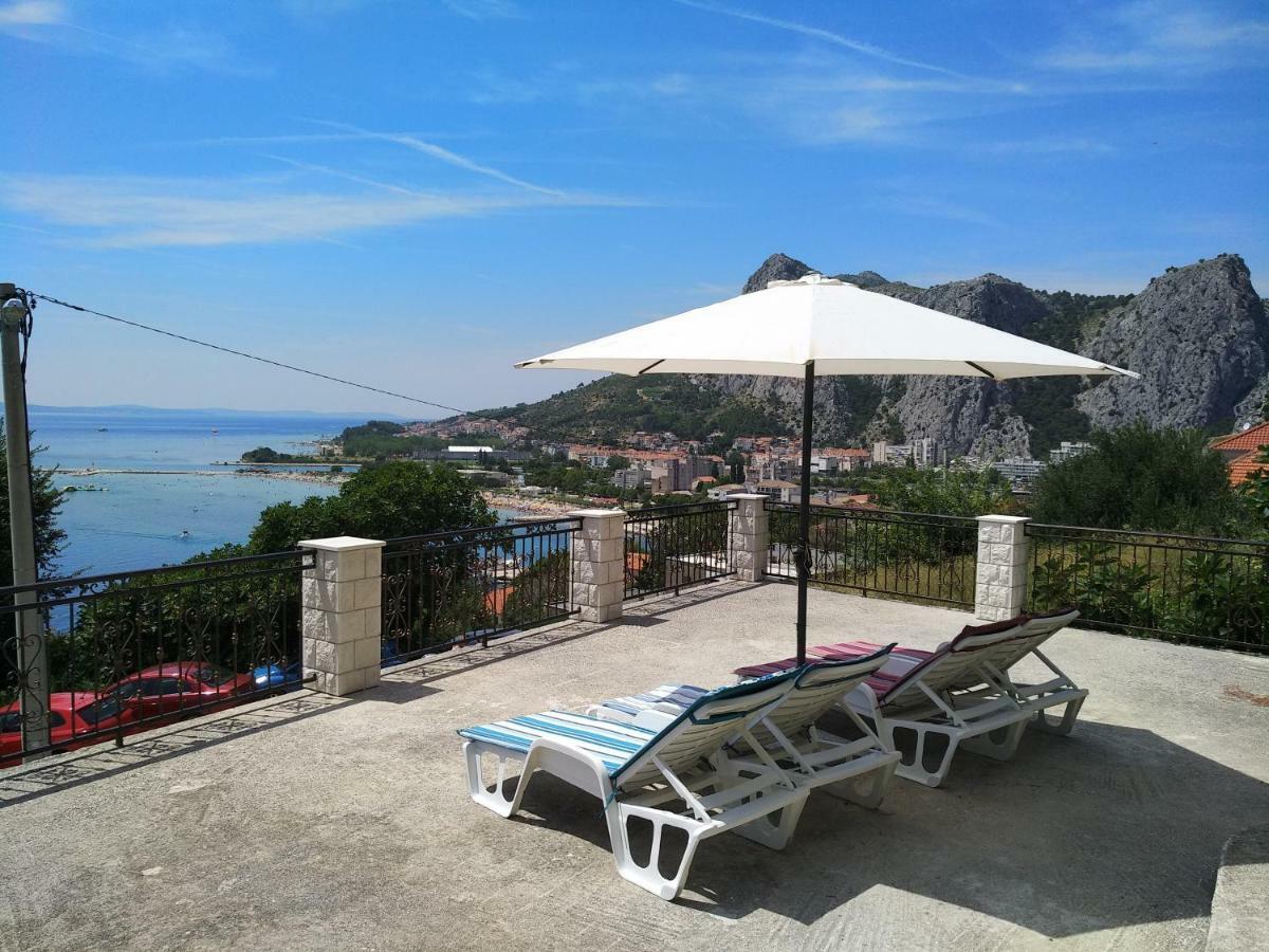 Apartman Horizont Lejlighed Omiš Eksteriør billede